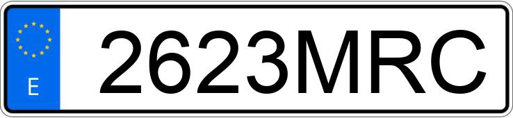 Numer rejestracyjny 2623MRC posiada VOLKSWAGEN TOUAREG