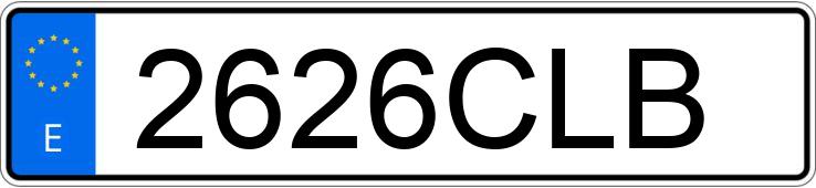 Numer rejestracyjny 2626CLB posiada SEAT IBIZA Numer rejestracyjny 2626CLB posiada SEAT IBIZA