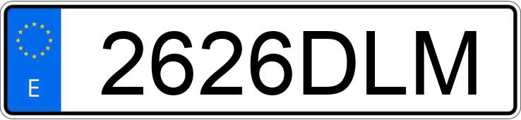 Numer rejestracyjny 2626DLM posiada LAND ROVER FREELANDER