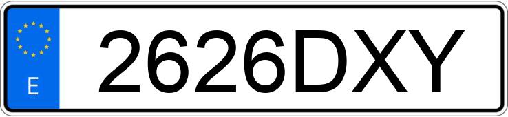 Numer rejestracyjny 2626DXY posiada MERCEDES E (211) Numer rejestracyjny 2626DXY posiada MERCEDES E (211)