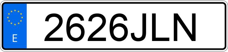 Numer rejestracyjny 2626JLN posiada ALFA ROMEO GIULIETTA Numer rejestracyjny 2626JLN posiada ALFA ROMEO GIULIETTA