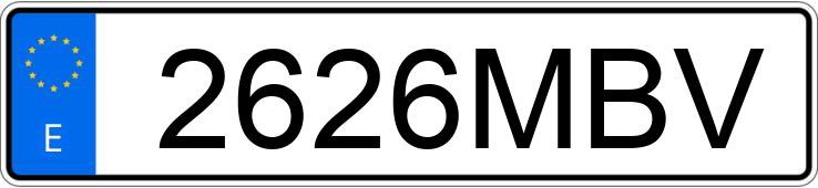 Numer rejestracyjny 2626MBV posiada DS DS7 CROSSBACK Numer rejestracyjny 2626MBV posiada DS DS7 CROSSBACK