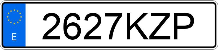 Numer rejestracyjny 2627KZP posiada HYUNDAI TUCSON