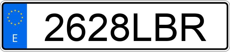 Numer rejestracyjny 2628LBR posiada BMW SERIE 1 Numer rejestracyjny 2628LBR posiada BMW SERIE 1