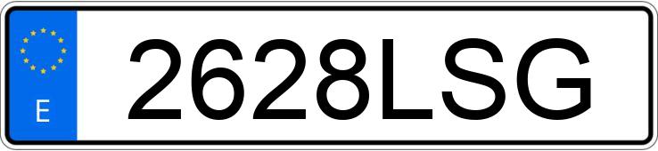 Numer rejestracyjny 2628LSG posiada SEAT IBIZA Numer rejestracyjny 2628LSG posiada SEAT IBIZA