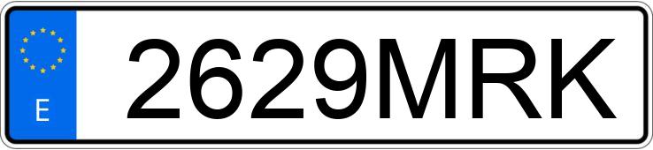 Numer rejestracyjny 2629MRK posiada TESLA MODEL Y Numer rejestracyjny 2629MRK posiada TESLA MODEL Y