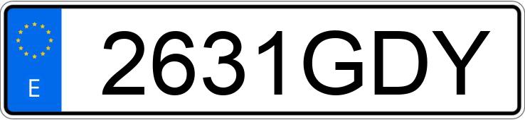 Numer rejestracyjny 2631GDY posiada KIA CEED Numer rejestracyjny 2631GDY posiada KIA CEED