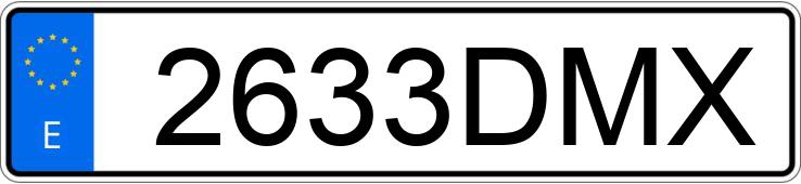 Numer rejestracyjny 2633DMX posiada PEUGEOT 307 Numer rejestracyjny 2633DMX posiada PEUGEOT 307