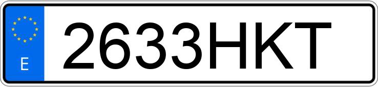 Numer rejestracyjny 2633HKT posiada CITROEN C4 GRAND PICASSO Numer rejestracyjny 2633HKT posiada CITROEN C4 GRAND PICASSO