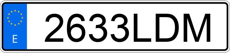 Numer rejestracyjny 2633LDM posiada ABARTH 595 Numer rejestracyjny 2633LDM posiada ABARTH 595