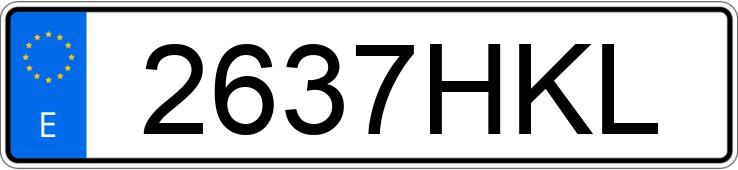 Numer rejestracyjny 2637HKL posiada KIA RIO Numer rejestracyjny 2637HKL posiada KIA RIO