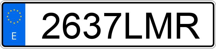 Numer rejestracyjny 2637LMR posiada MINI COUNTRYMAN