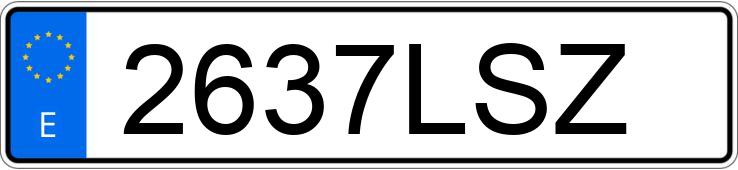 Numer rejestracyjny 2637LSZ posiada HYUNDAI IONIQ Numer rejestracyjny 2637LSZ posiada HYUNDAI IONIQ