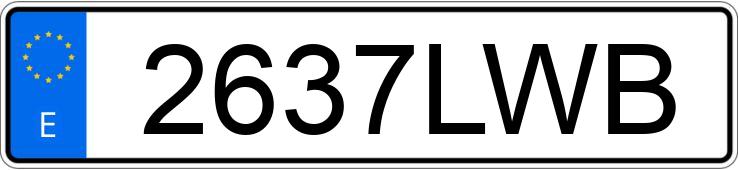 Numer rejestracyjny 2637LWB posiada NIU MQI GT Numer rejestracyjny 2637LWB posiada NIU MQI GT