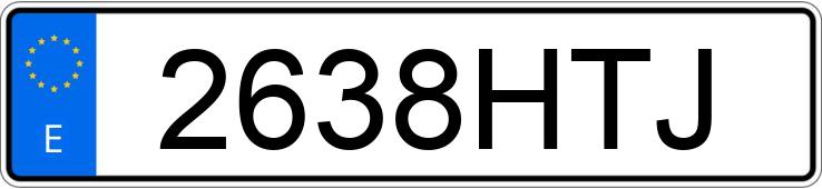 Numer rejestracyjny 2638HTJ posiada PEUGEOT 308 BUSINESS LINE 1.6 E-HDI 115 Numer rejestracyjny 2638HTJ posiada PEUGEOT 308 BUSINESS LINE 1.6 E-HDI 115