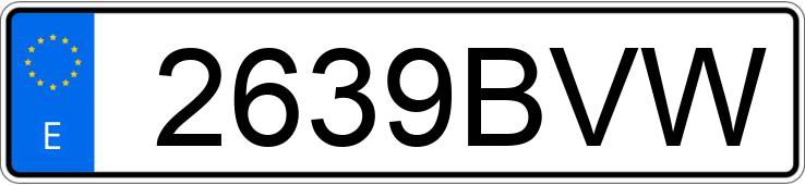 Numer rejestracyjny 2639BVW posiada RENAULT CLIO Numer rejestracyjny 2639BVW posiada RENAULT CLIO