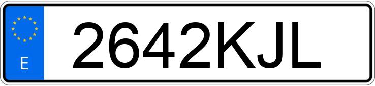 Numer rejestracyjny 2642KJL posiada MERCEDES SPRINTER Numer rejestracyjny 2642KJL posiada MERCEDES SPRINTER