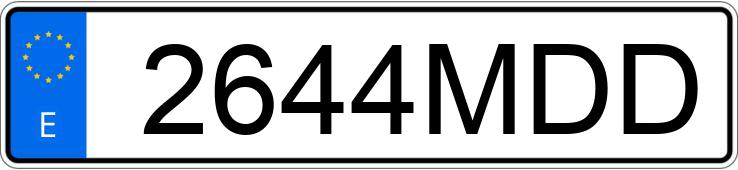 Numer rejestracyjny 2644MDD posiada VOLKSWAGEN POLO Numer rejestracyjny 2644MDD posiada VOLKSWAGEN POLO