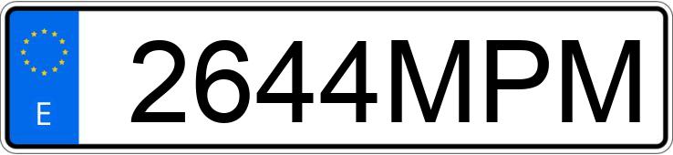 Numer rejestracyjny 2644MPM posiada DFSK SERIE C