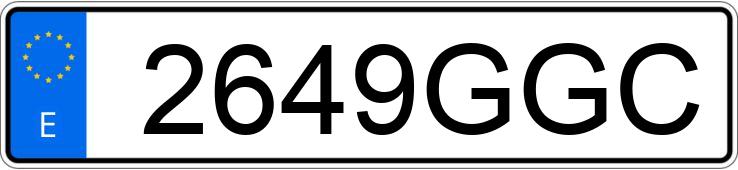 Numer rejestracyjny 2649GGC posiada AUDI A5 Numer rejestracyjny 2649GGC posiada AUDI A5