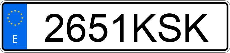 Numer rejestracyjny 2651KSK posiada RENAULT MASTER Numer rejestracyjny 2651KSK posiada RENAULT MASTER