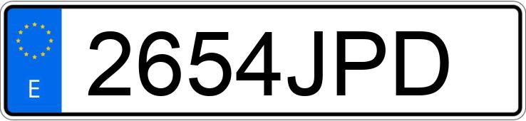 Numer rejestracyjny 2654JPD posiada BMW SERIE 4 Numer rejestracyjny 2654JPD posiada BMW SERIE 4