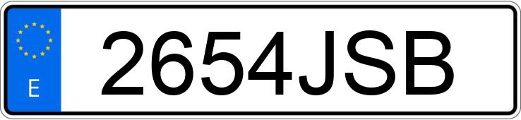 Numer rejestracyjny 2654JSB posiada MAZDA MAZDA2 Numer rejestracyjny 2654JSB posiada MAZDA MAZDA2