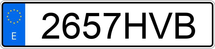 Numer rejestracyjny 2657HVB posiada KIA RIO Numer rejestracyjny 2657HVB posiada KIA RIO