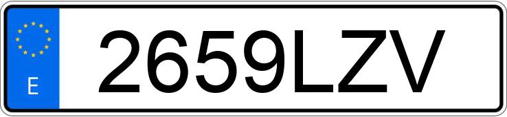 Numer rejestracyjny 2659LZV posiada BMW SERIE 2