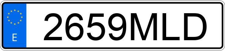 Numer rejestracyjny 2659MLD posiada VOLVO XC60