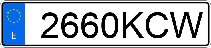 Numer rejestracyjny 2660KCW posiada RENAULT MEGANE Numer rejestracyjny 2660KCW posiada RENAULT MEGANE