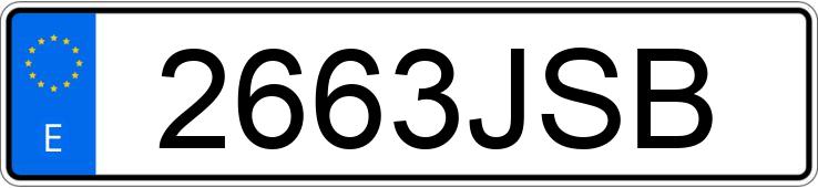 Numer rejestracyjny 2663JSB posiada VOLKSWAGEN GOLF Numer rejestracyjny 2663JSB posiada VOLKSWAGEN GOLF