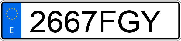 Numer rejestracyjny 2667FGY posiada OPEL VECTRA Numer rejestracyjny 2667FGY posiada OPEL VECTRA