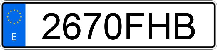 Numer rejestracyjny 2670FHB posiada ALFA ROMEO BRERA