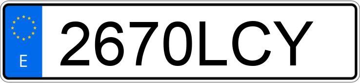 Numer rejestracyjny 2670LCY posiada ALFA ROMEO GIULIA Numer rejestracyjny 2670LCY posiada ALFA ROMEO GIULIA