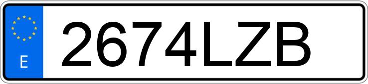 Numer rejestracyjny 2674LZB posiada KIA PICANTO Numer rejestracyjny 2674LZB posiada KIA PICANTO