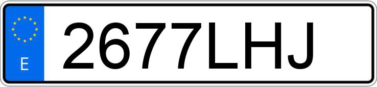 Numer rejestracyjny 2677LHJ posiada KIA XCEED