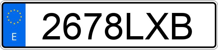 Numer rejestracyjny 2678LXB posiada CITROEN BERLINGO