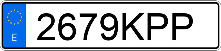 Numer rejestracyjny 2679KPP posiada VOLKSWAGEN POLO Numer rejestracyjny 2679KPP posiada VOLKSWAGEN POLO