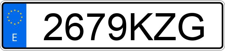 Numer rejestracyjny 2679KZG posiada CITROEN C4 GRAND SPACETOURER