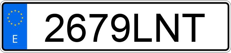 Numer rejestracyjny 2679LNT posiada FORD EXPLORER