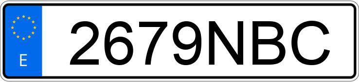 Numer rejestracyjny 2679NBC posiada MERCEDES CLA (118)