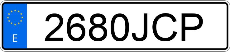 Numer rejestracyjny 2680JCP posiada RENAULT CLIO Numer rejestracyjny 2680JCP posiada RENAULT CLIO