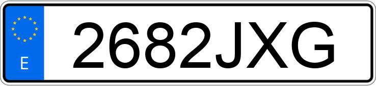 Numer rejestracyjny 2682JXG posiada PEUGEOT 2008