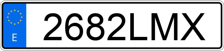 Numer rejestracyjny 2682LMX posiada NISSAN QASHQAI
