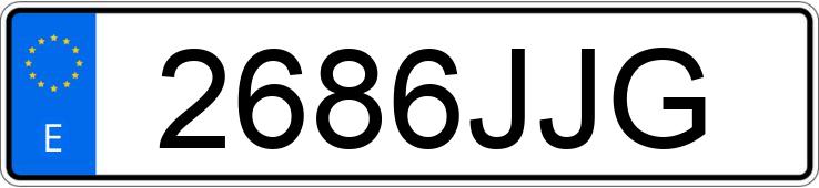 Numer rejestracyjny 2686JJG posiada TOYOTA AURIS Numer rejestracyjny 2686JJG posiada TOYOTA AURIS