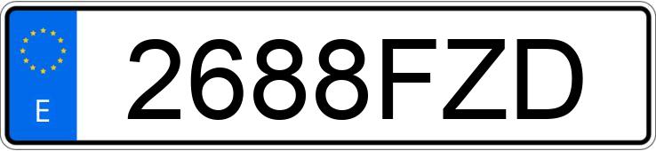 Numer rejestracyjny 2688FZD posiada MERCEDES M (163-164) Numer rejestracyjny 2688FZD posiada MERCEDES M (163-164)