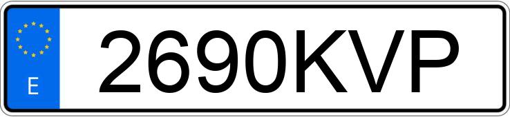 Numer rejestracyjny 2690KVP posiada MINI COUNTRYMAN