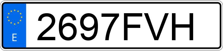 Numer rejestracyjny 2697FVH posiada OPEL CORSA