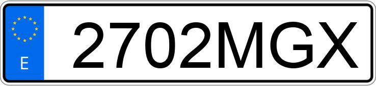 Numer rejestracyjny 2702MGX posiada LYNK & CO 01 Numer rejestracyjny 2702MGX posiada LYNK & CO 01